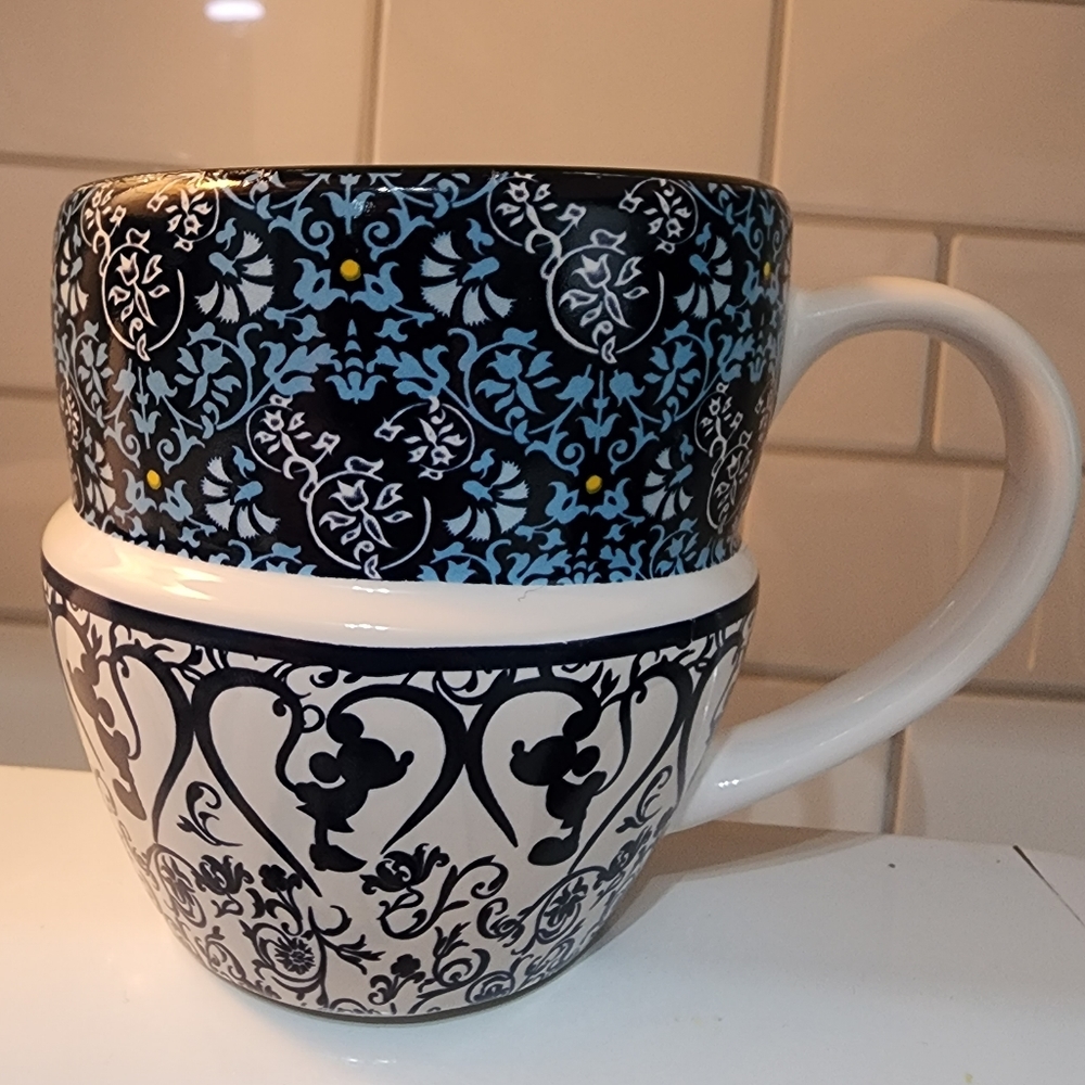 Disney Teacup Mug Mickey and Minnie Disney World Authentic